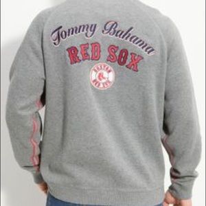 ⚾️ Vintage Tommy Bahama Red Sox MLB 1/4 Zip sz M